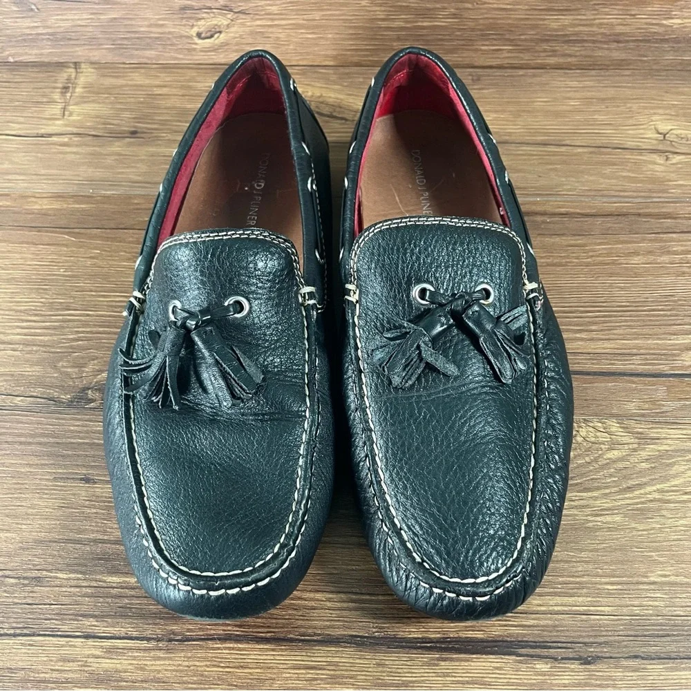 DONALD J. PLINER “Viper” Tassel Loafers Driving Moc Men’s Size 8.5 Slip-On Shoes